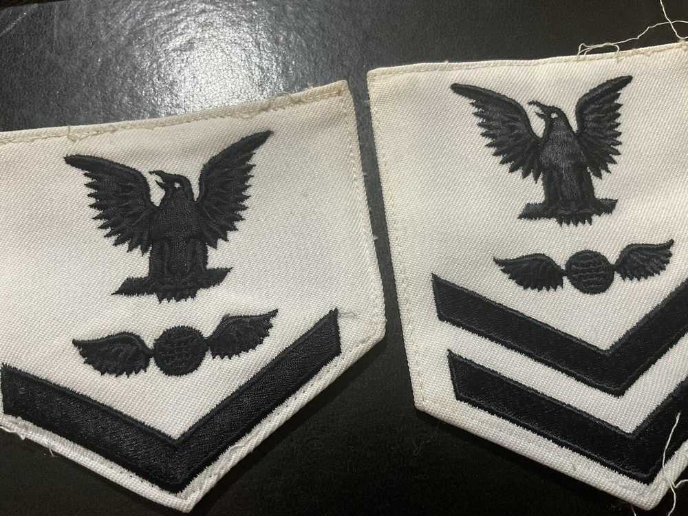 US Navy Military Patches X 2