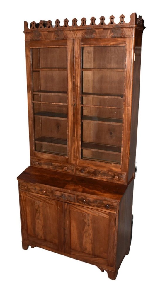 Large Antique American Bookcase