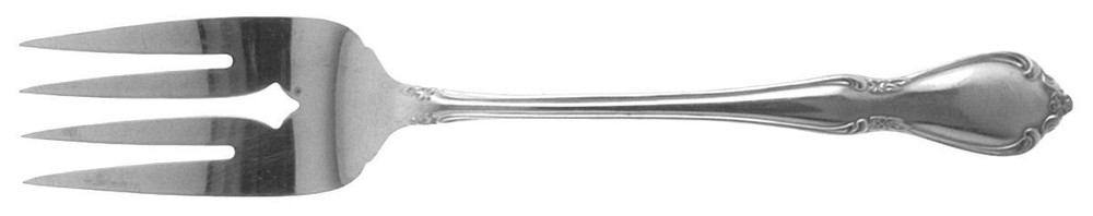 Oneida Silver Chateau Cold Meat Serving Fork 490172
