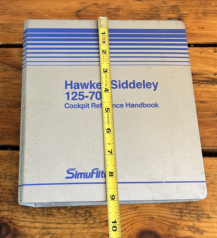 Hawker Siddeley 125-700 Cockpit Reference Handbook