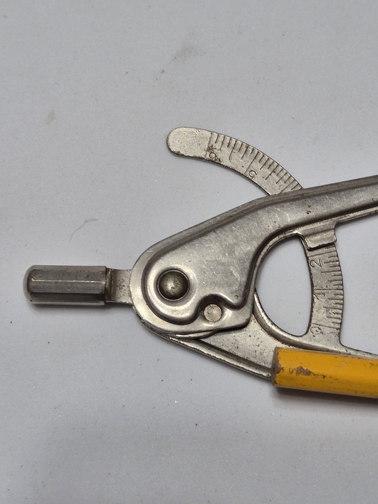 Vintage Eagle Pencil Co New York Compass Drafting Tool