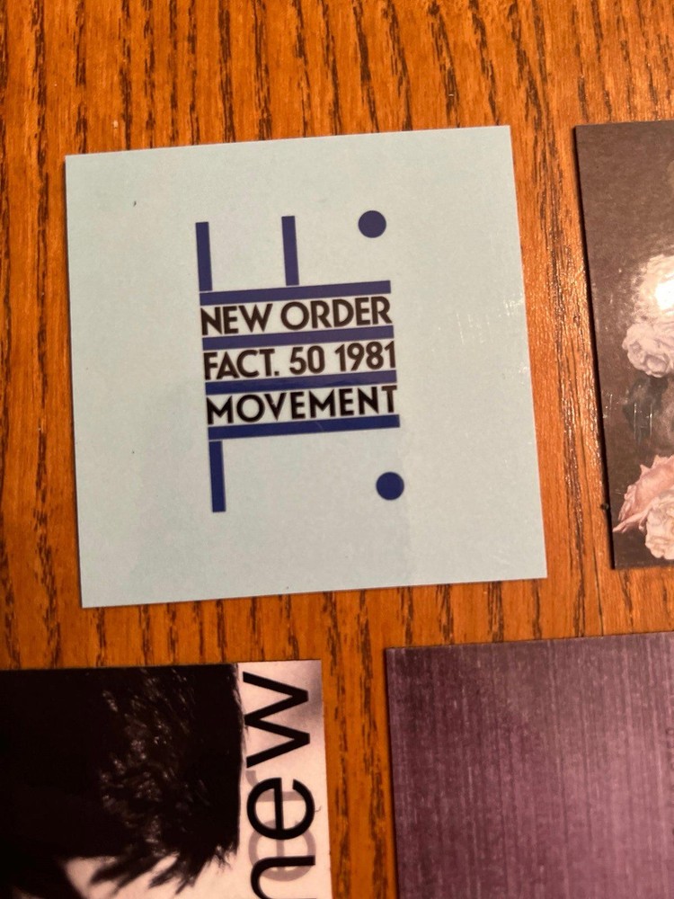 New Order fridge magnets
