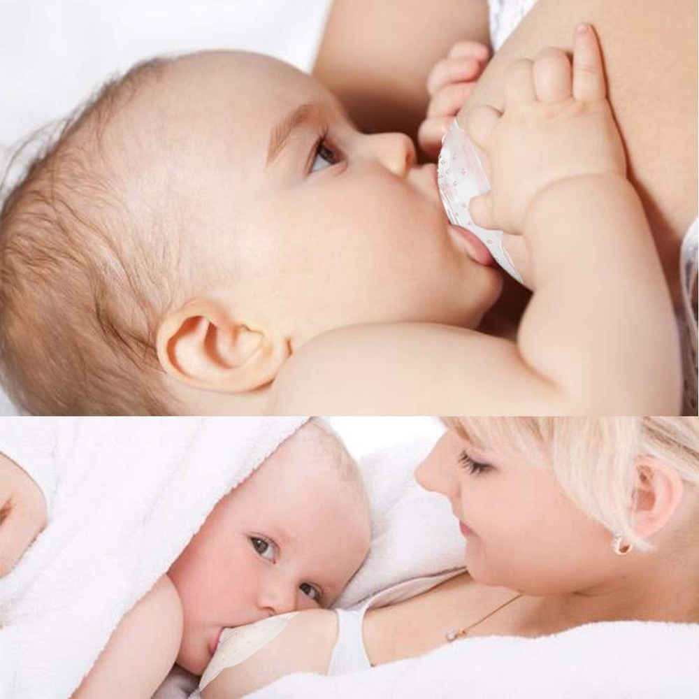 Triangular Design Nipple Shields 20mm - Ideal for Newborn Breastfeeding Relief