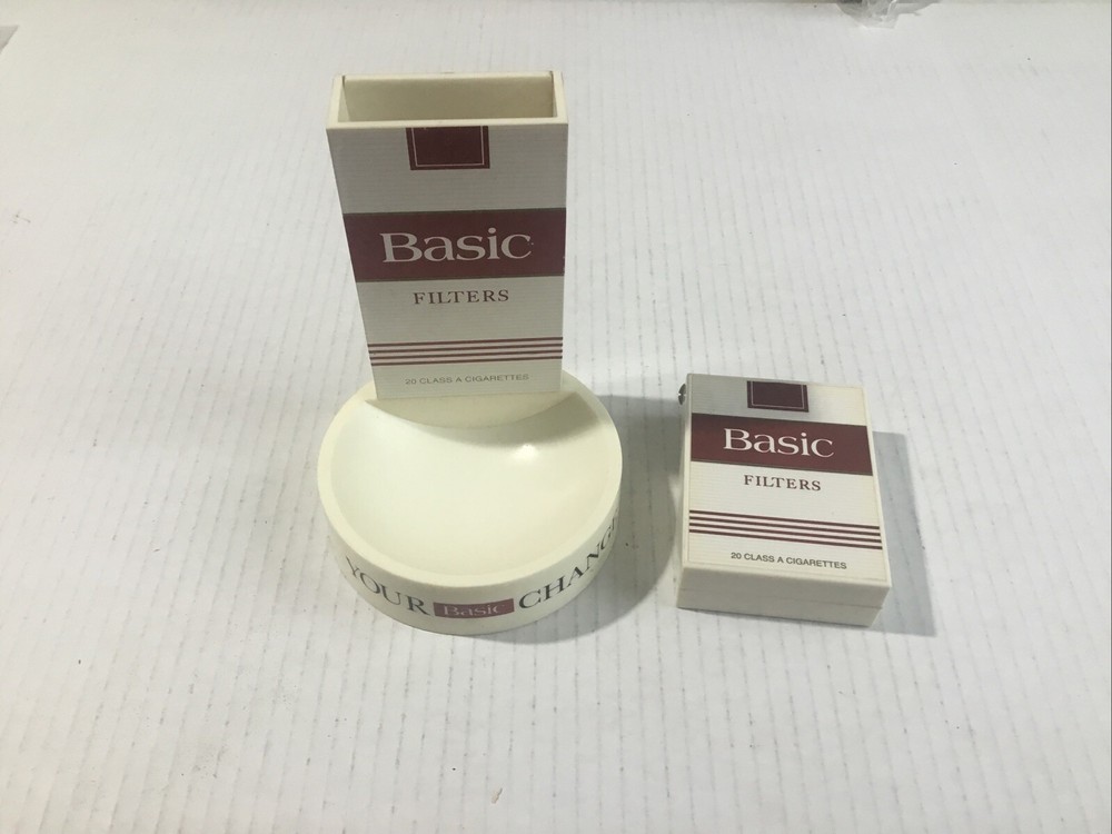 Basic Filter Cigarettes Advertising Change Tray And Ruler .
