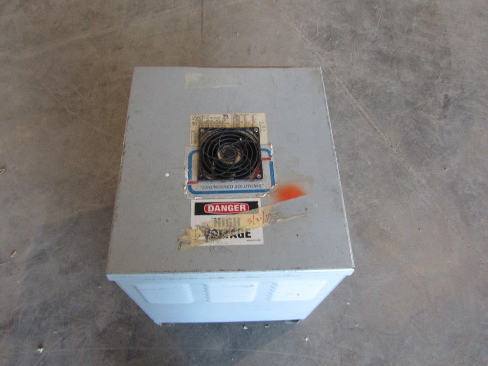 ENGINEERED SYSTEMS M-15067SE 13KVA 3 PHASE TRANSFORMER, USED