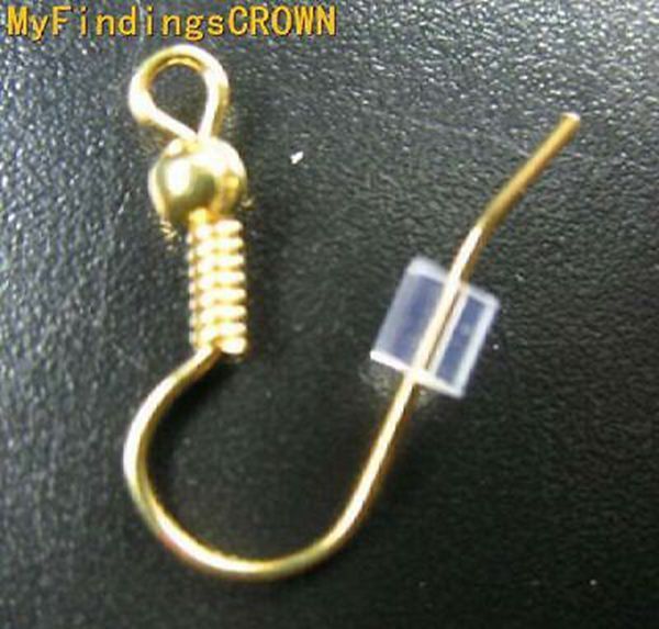 1000Pcs Plastic earring backs stoppers CUBE 2mm x 2mm #10237