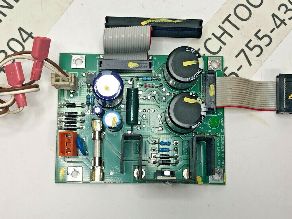Snap on Wheel Machine EAP0192P30A PCB Assembly Power Interface Board P429