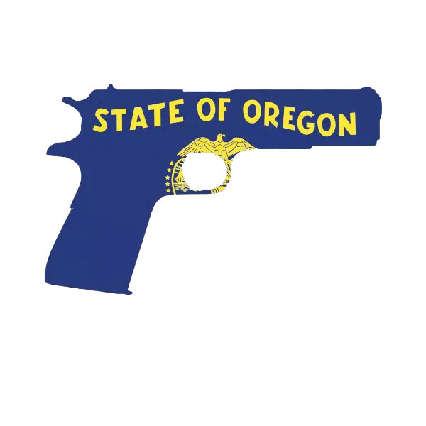 Oregon Flag 1911 Sticker Decal