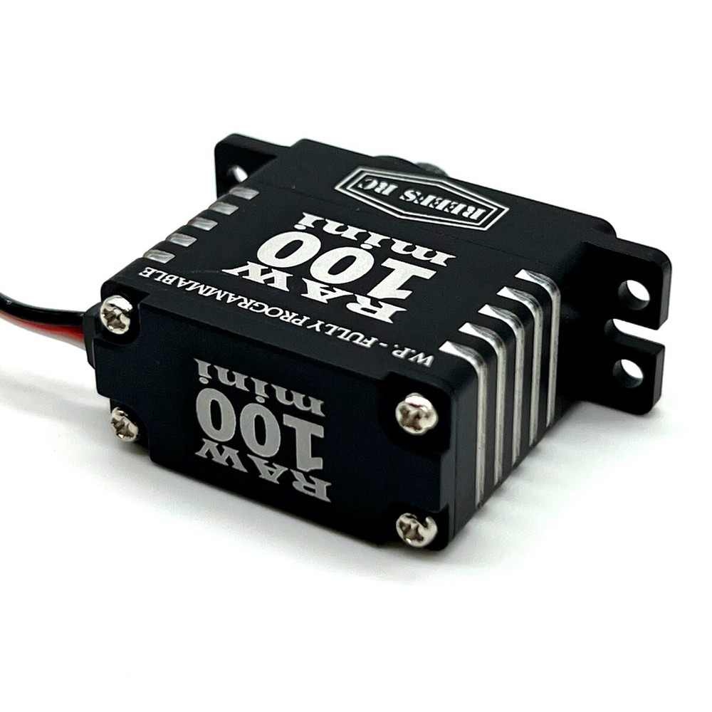 REEFs RC RAW 100 BLACK High Torque+Speed Waterproof Servo PROGRAMMABLE REEFS135