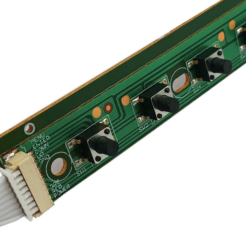 OSD Menu Setting Controller PH2.0 10pin 5 Button Switch for LCD TV Driver Board