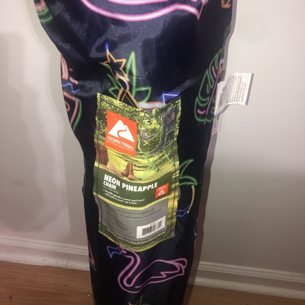 ozark trail Neon Pineapple Camping Chair