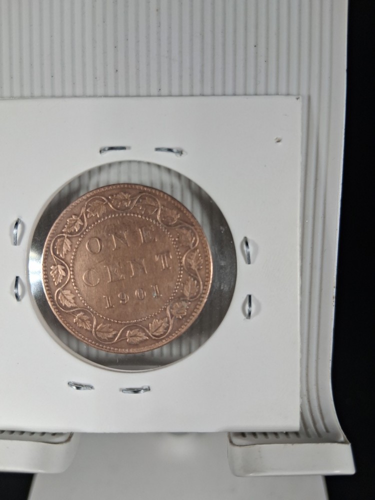 1901 CANADA 1 CENT LARGE