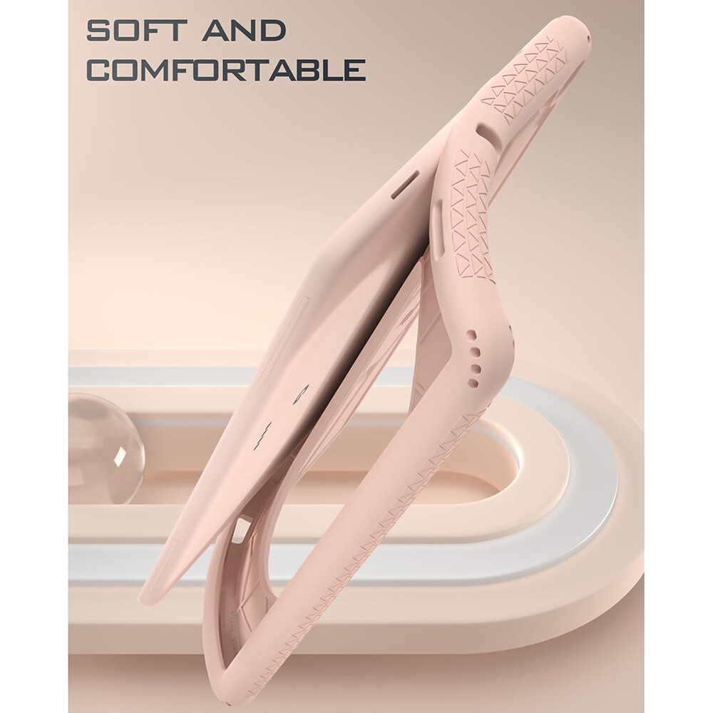 For Google Pixel Tablet 11 inch Case Silicone Shockproof Protective Cover Pink
