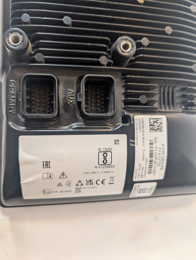 John Deere G5Plus Universal Display Terminal PFA12735