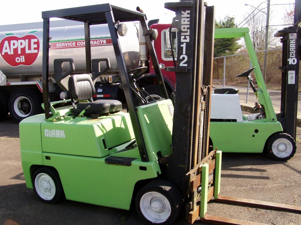 Gas Powered Clark Forklift