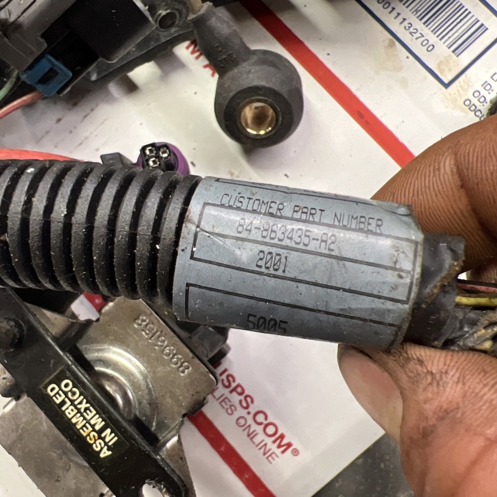 Mercruiser v6 4.3 mpi engine harness