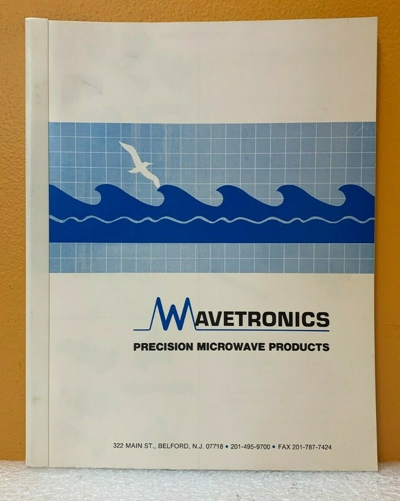Wavetronics Precision Microwave Products Catalog.