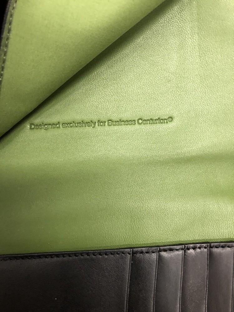 Rare American Express Centurion Black Wallet