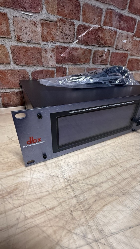 dbx driverack 480 Complete Equalization & Loudspeaker Management System
