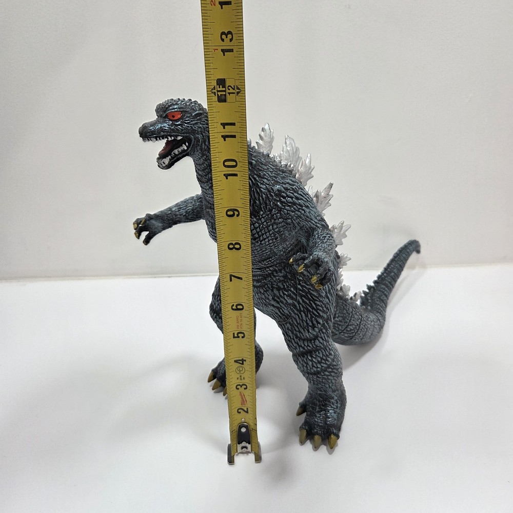 12" Inch Soft Rubber "Godzilla" Figure Blue & Silver Unbranded