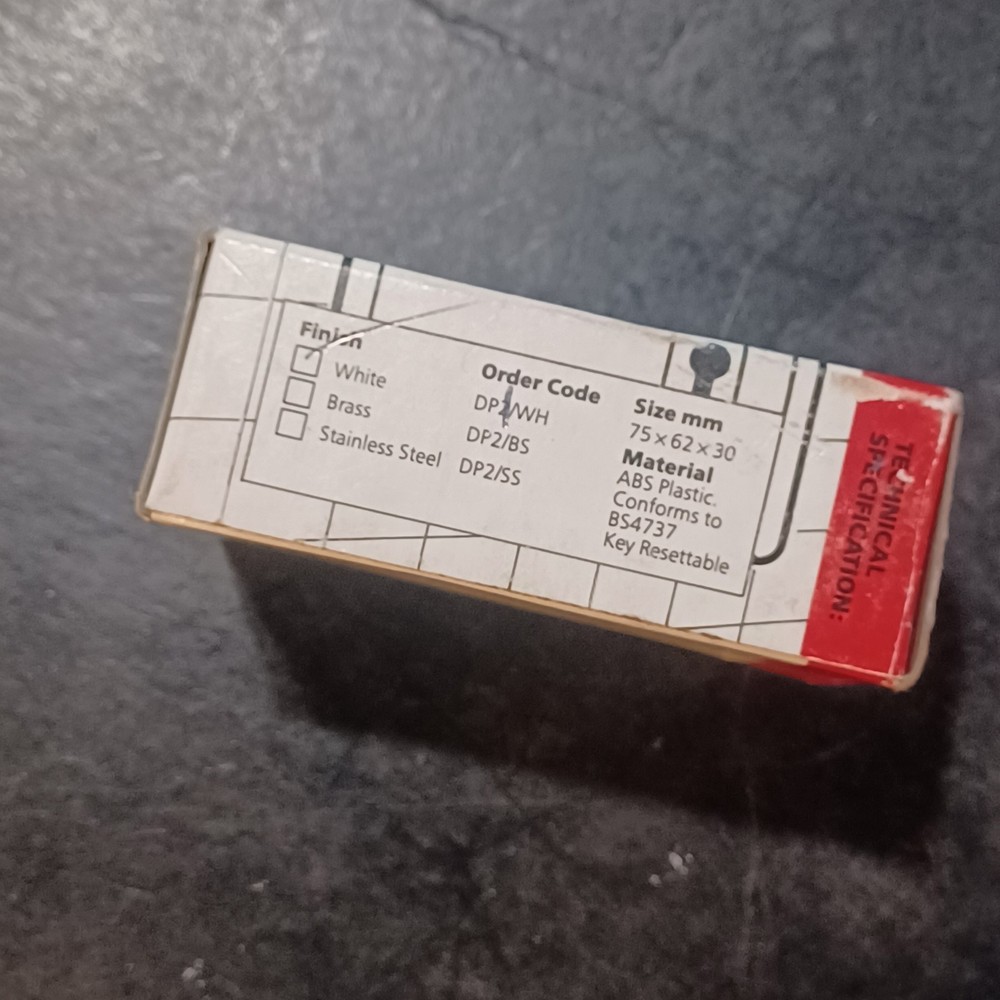 DP2/WH/G1 CQR Double Push PA Button - Panic Button, Replacement