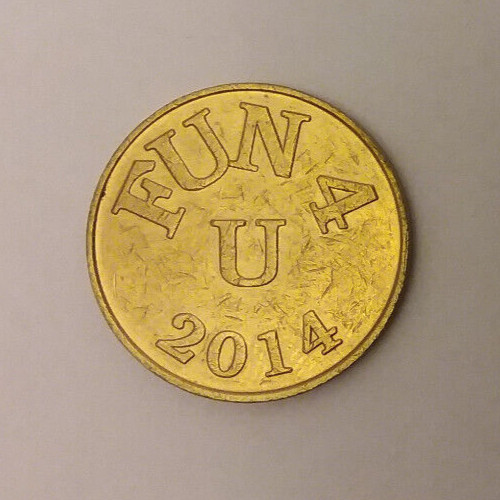 Fun 4 U Arcade Heath, OH 2014 Game Token 22mm