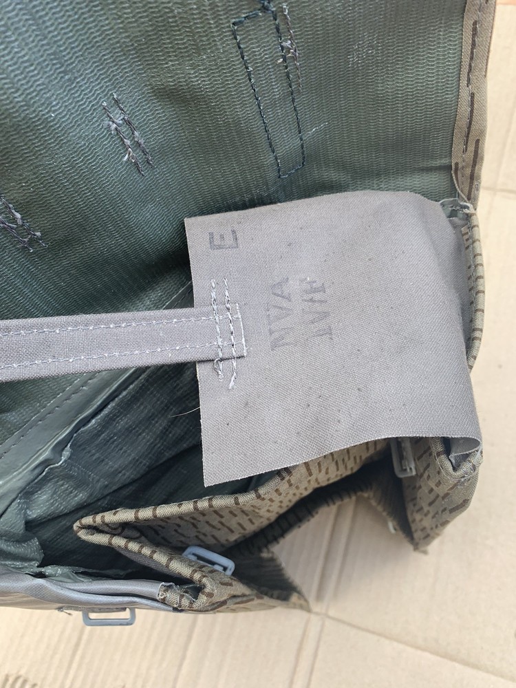 East German Strichtarn Camo Field Pack Bag