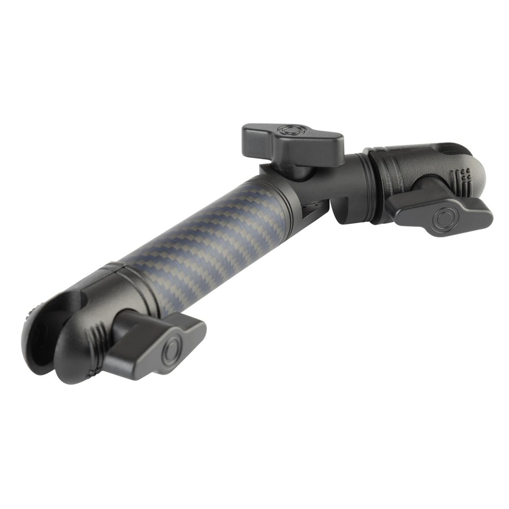 Adjustable Carbon Fiber Mounting Arm with Dual 20mm Socket Ends