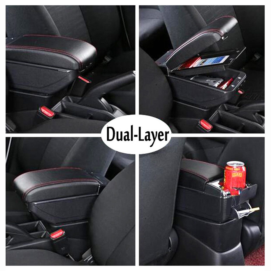 For Mazda CX-3 2015-2018 Arm Rest Console Centre Styling Box Storage Armrest