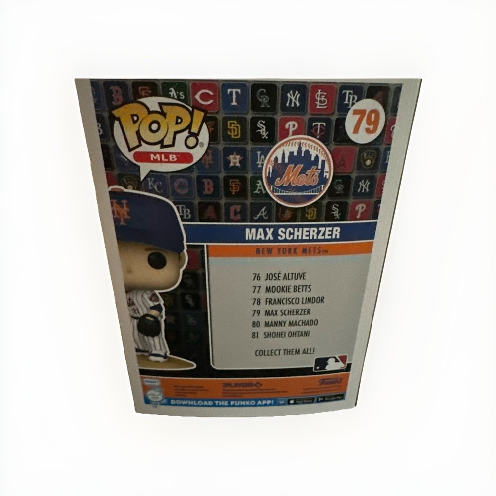 Funko Pop MLB - Max Scherzer #79 NY Mets New Unopened