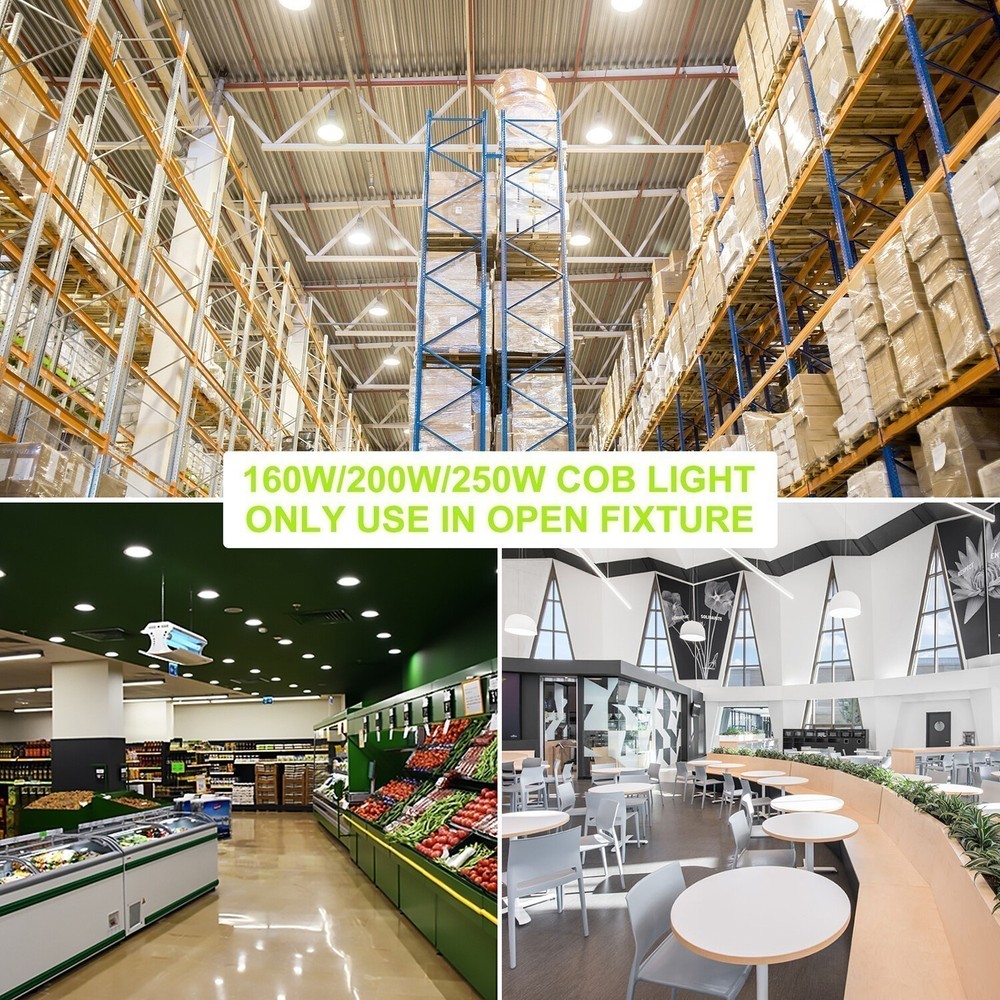 100Watts LED Corn Light Bulb 6000K Hight bay Warehouse Garage Workshop Lighting