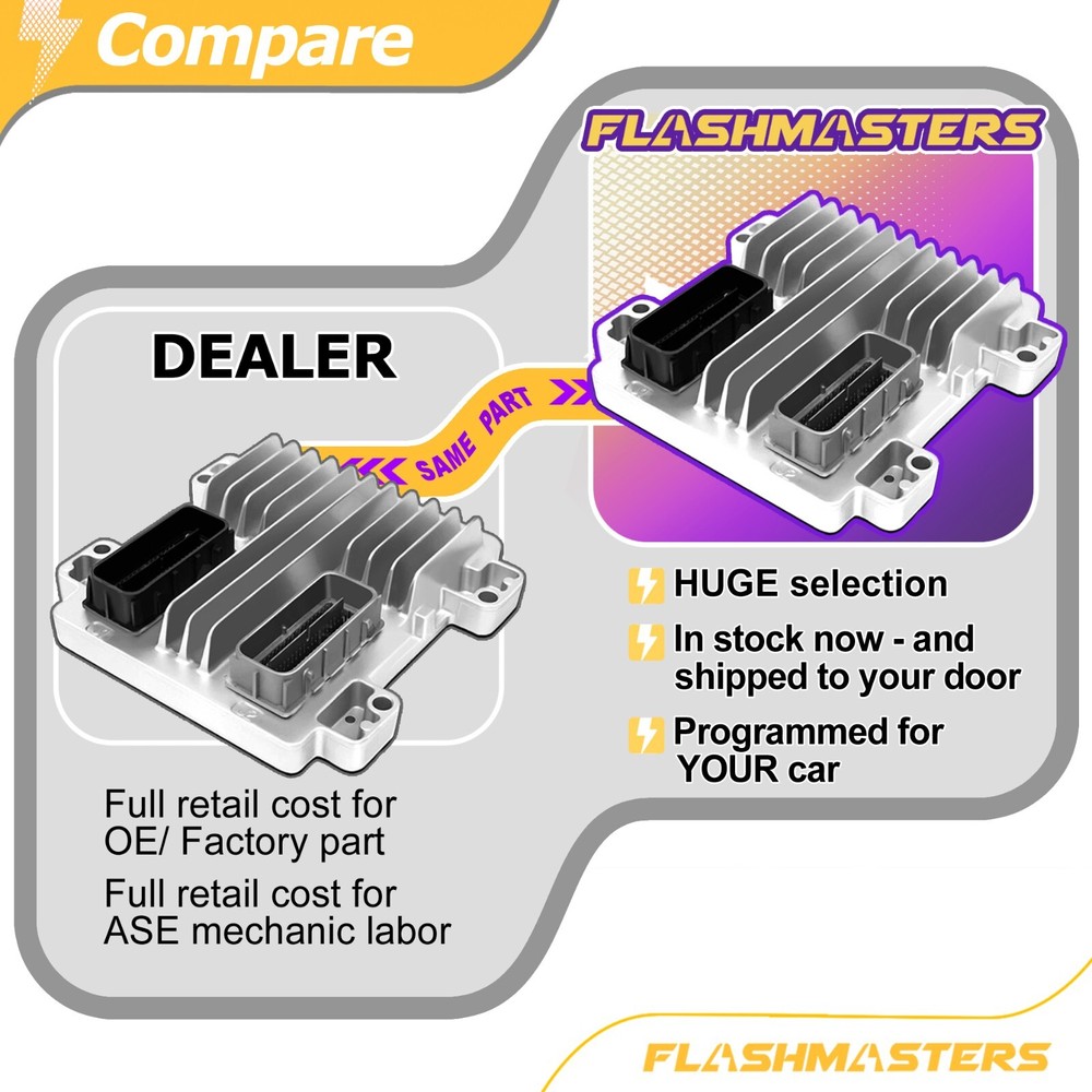 2011 Silverado 6.0L Engine computer 12642100 ECM PCM "Programmed to your VIN"
