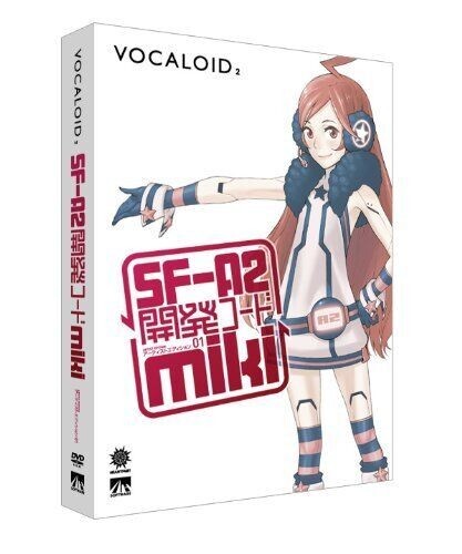 AHS VOCALOID2 SF-A2 development code miki Voice reading software new FedEx Shipp