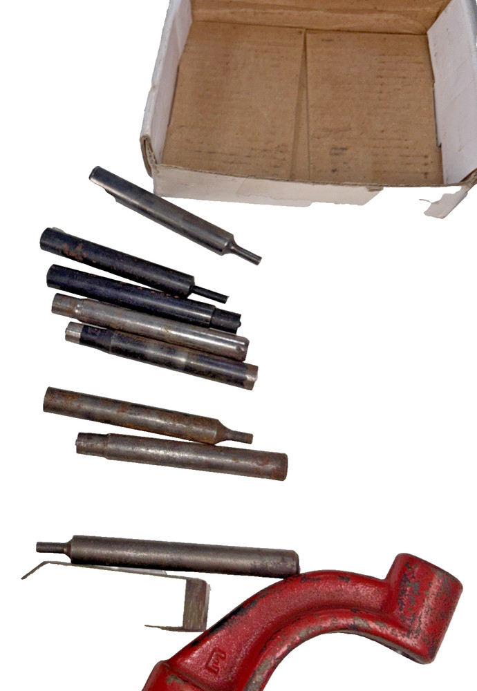 Collection Of Aircraft Brake Rivet Replacement Tools