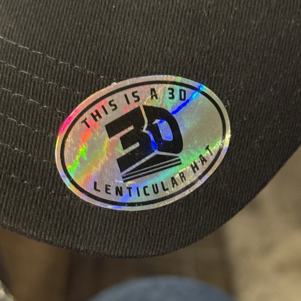 Universal Studios Megan Movie 3D Lenticular Baseball Cap