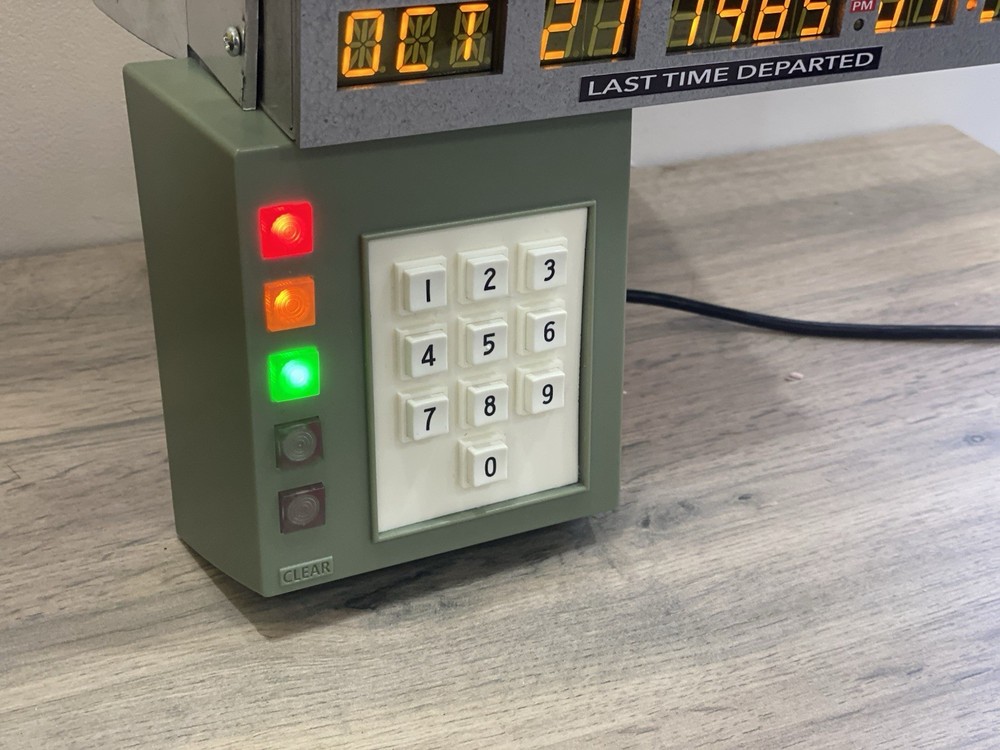 Back To The Future BTTF Delorean Time Machine Time Circuits Replica Prop