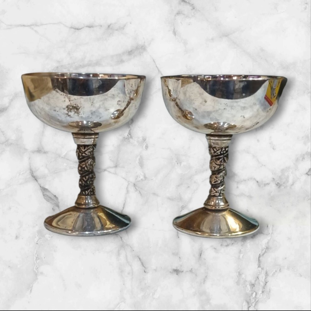 Valero Silver Plated Wine Goblet