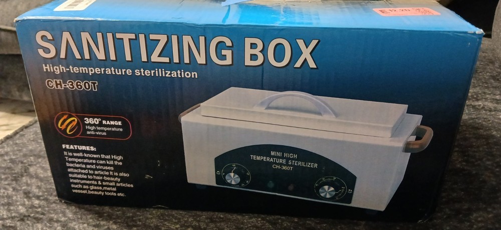 Sanitizing Box High Temperature Sterilization - 3-Minute CH- 360T