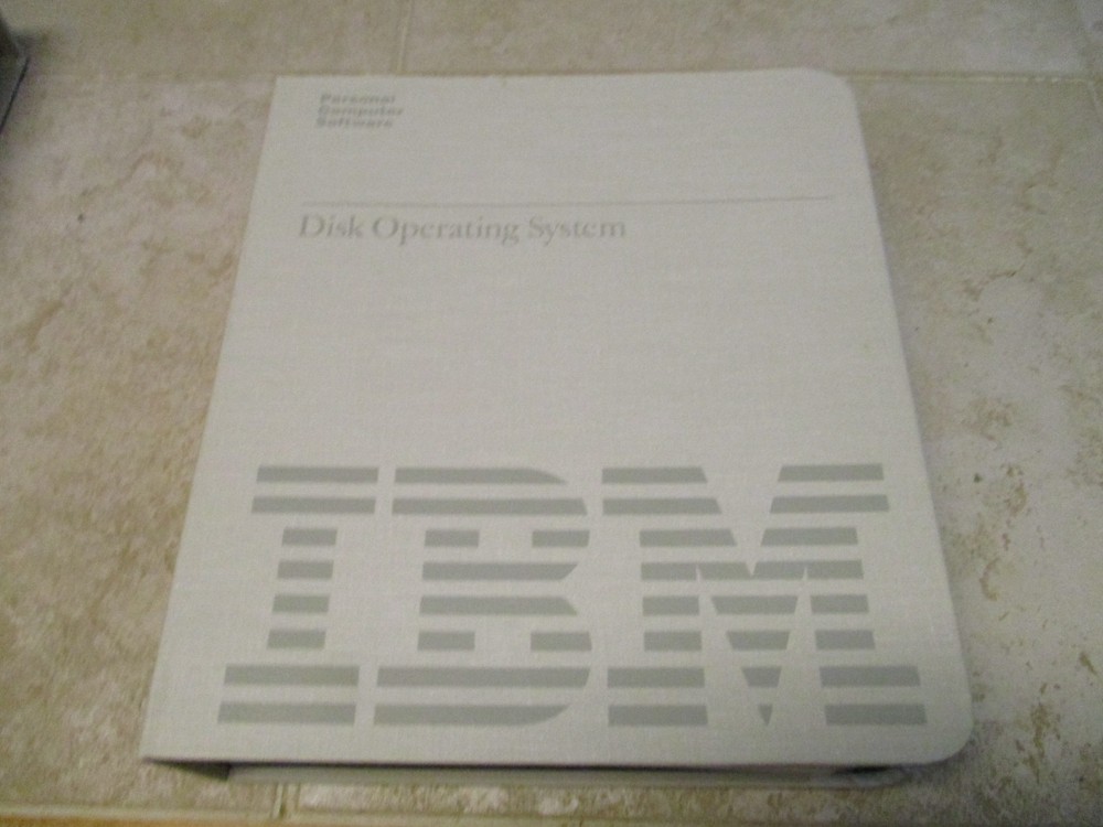 Vintage IBM Dos Disk Operating System Ver 3.20 5.25" Diskettes Manual Software