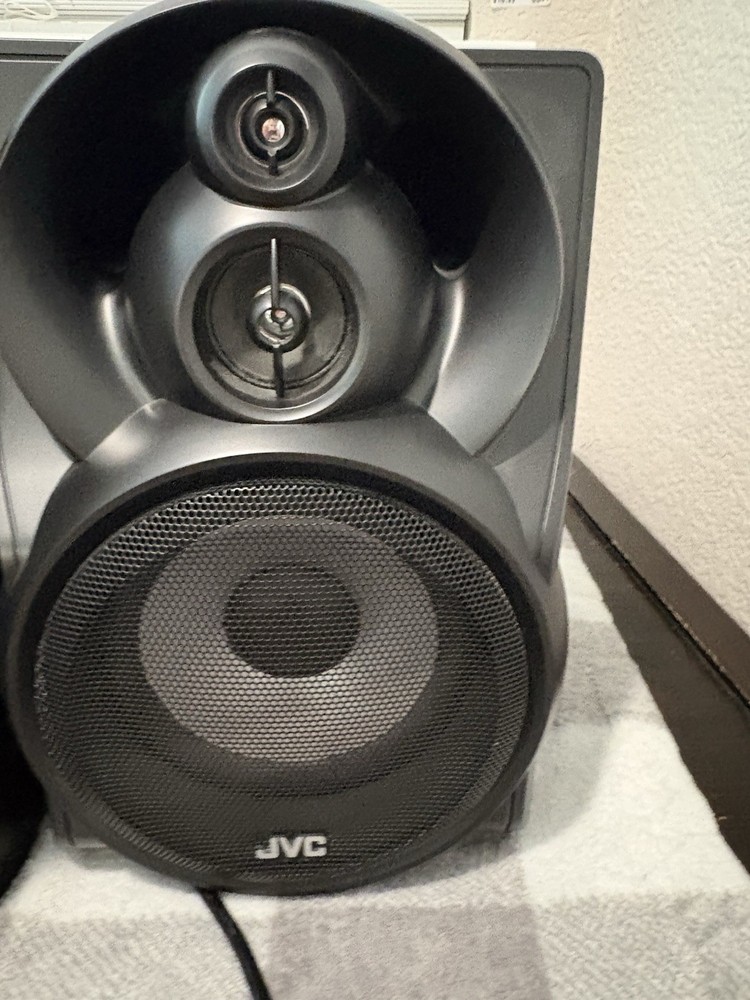 JVC MX-KC58 400W 3CD Compact Component System Black (NO REMOTE)