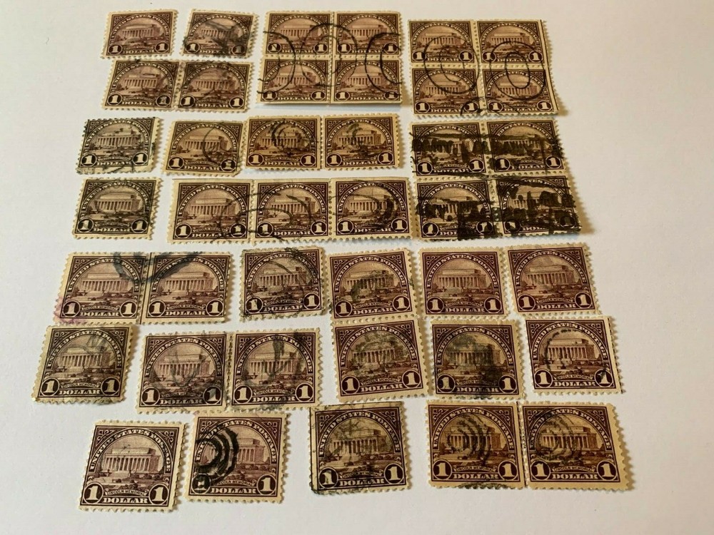 Early 1900's #571 price for one stamp random pick  Unchecked Issues