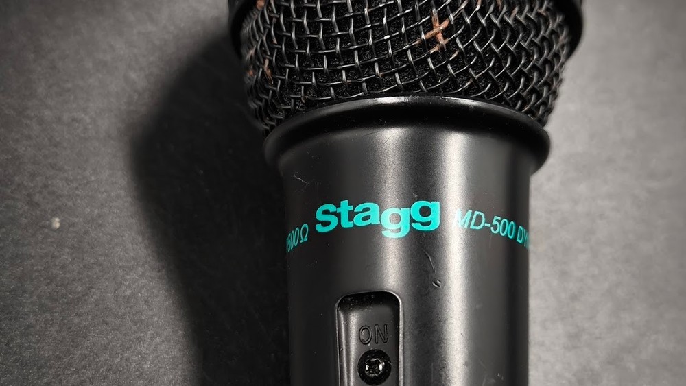 Stagg MD-500 Microphone Used Working Black