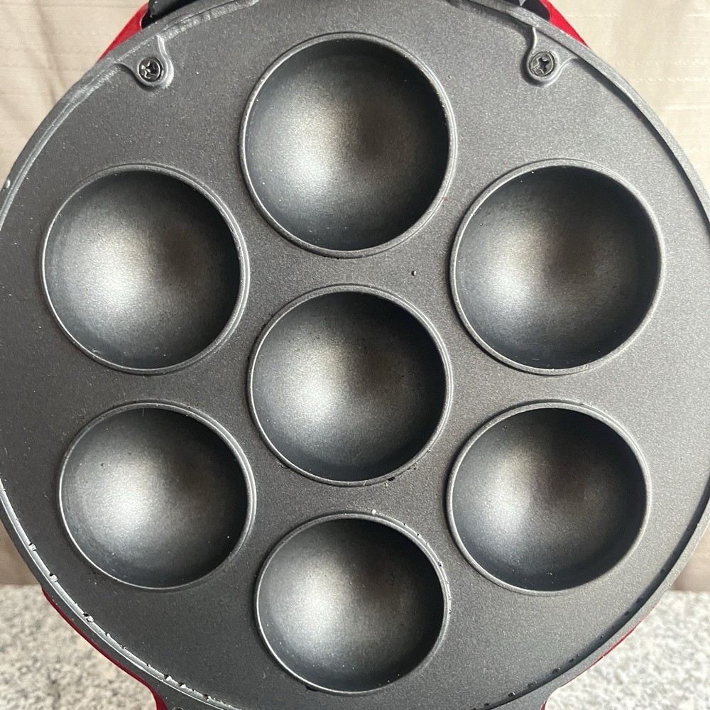 Marvel Groot Waffle Maker & Nostalgia Red Donut Hole Cake Pop Baker Bundle Set