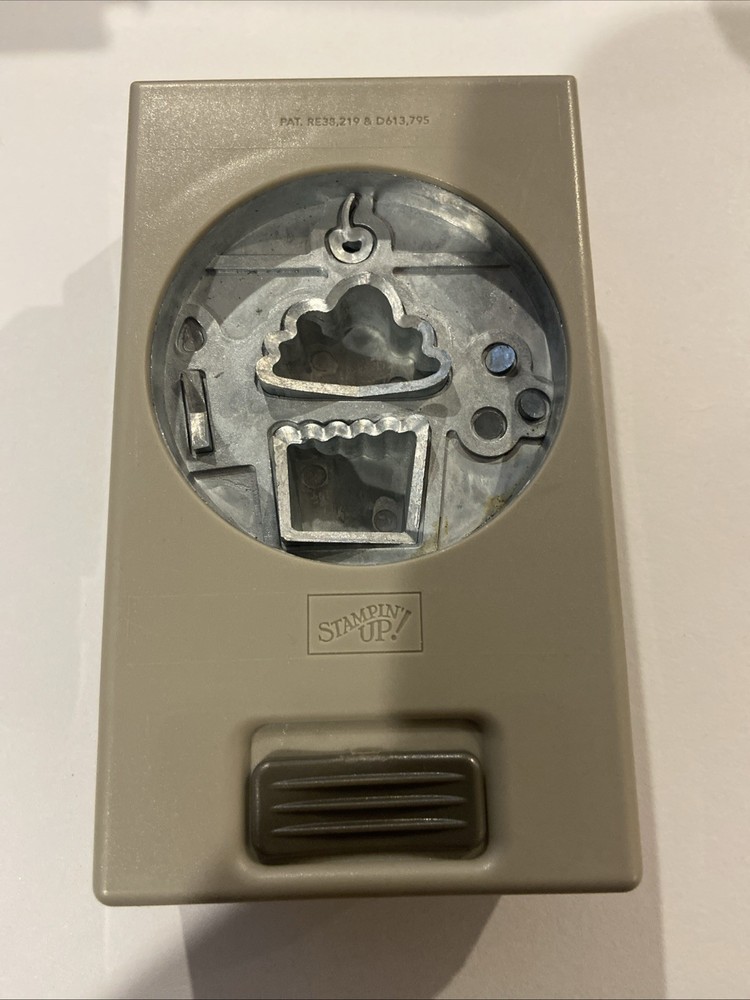 Stampin Up Retired Cupcake Builder Punch