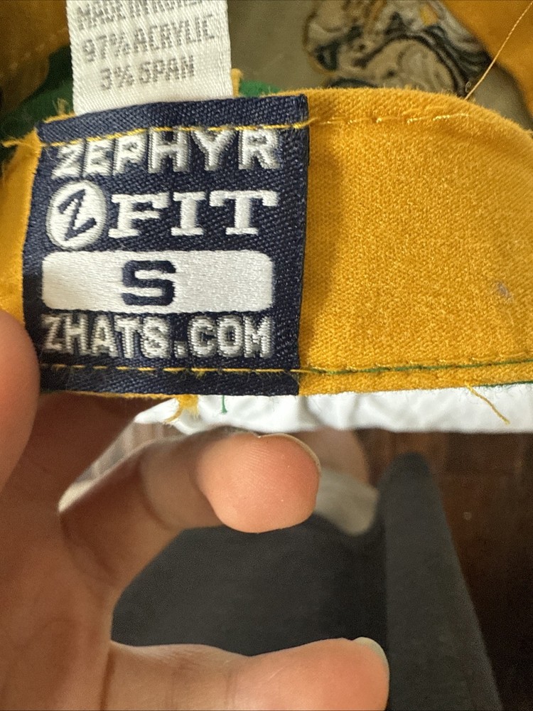 Zephyr Notre Dame Fighting Irish Size Small Hat NCAA