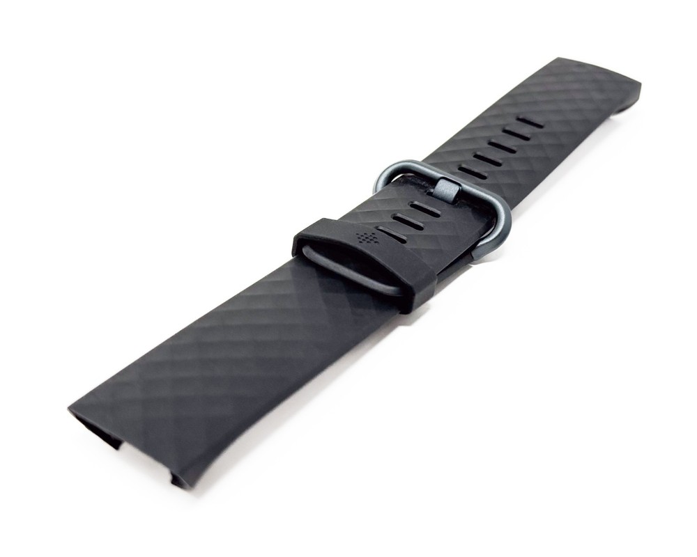 Original Fitbit Black Replacement Band Small S OEM Silicone Strap Charge 4