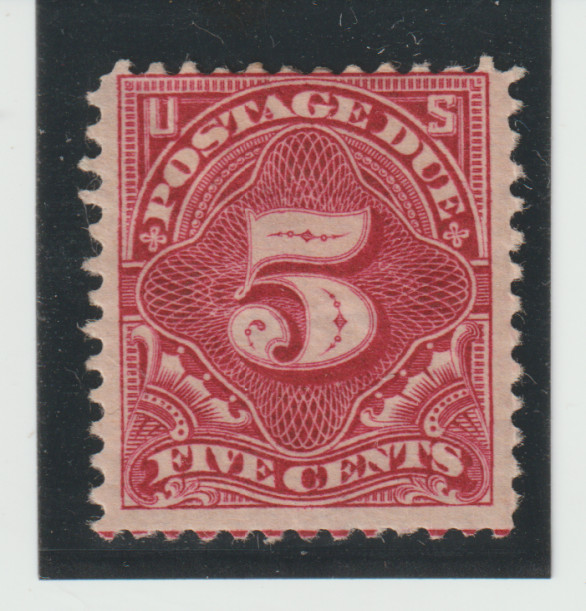 US Scott #J64 MH 5c POSTAGE DUE CV. $11.slight corner thin