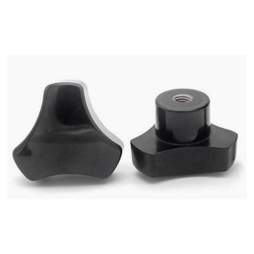 2pcs M5 M6 M8 M10 M12 triangle handle nuts bakelite head knob nut