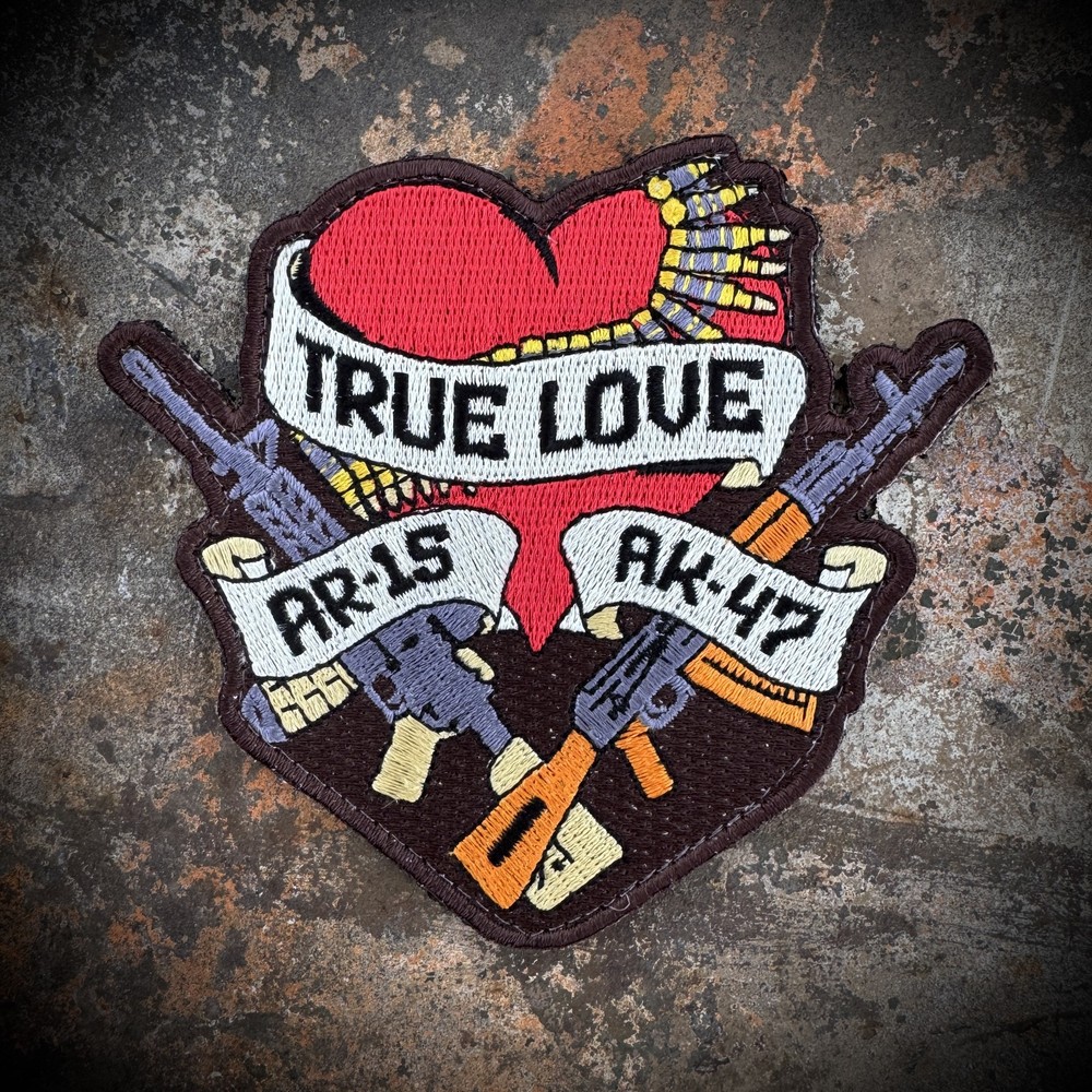 Patriot Patch Co. - True Love - Embroidered Patch
