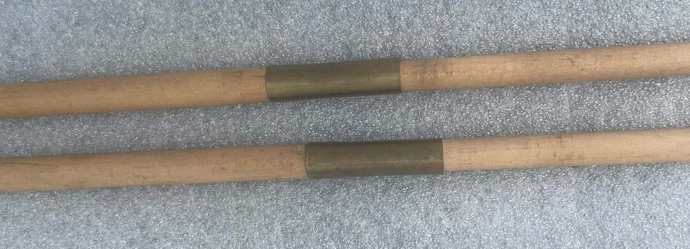 WWI Brass Shelter Half Tent Poles